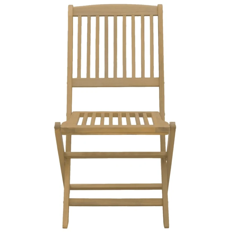 5 Piece Garden Dining Set Solid Wood Acacia