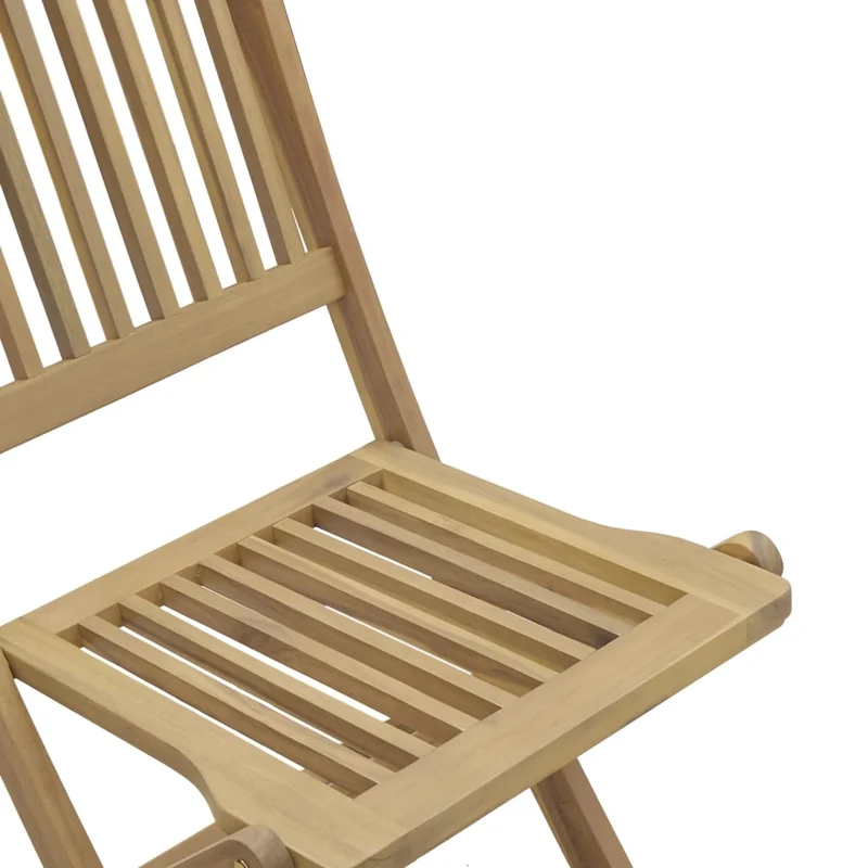 5 Piece Garden Dining Set Solid Wood Acacia