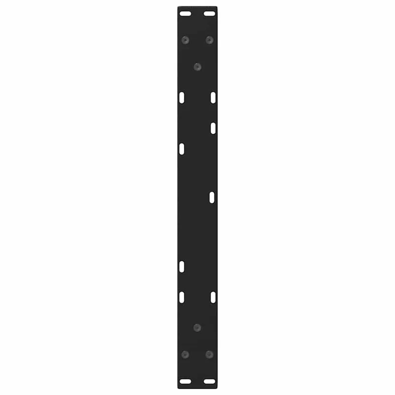 Coffee Table Legs V-Shape 2 pcs Black 60x(42-43,3) cm Steel