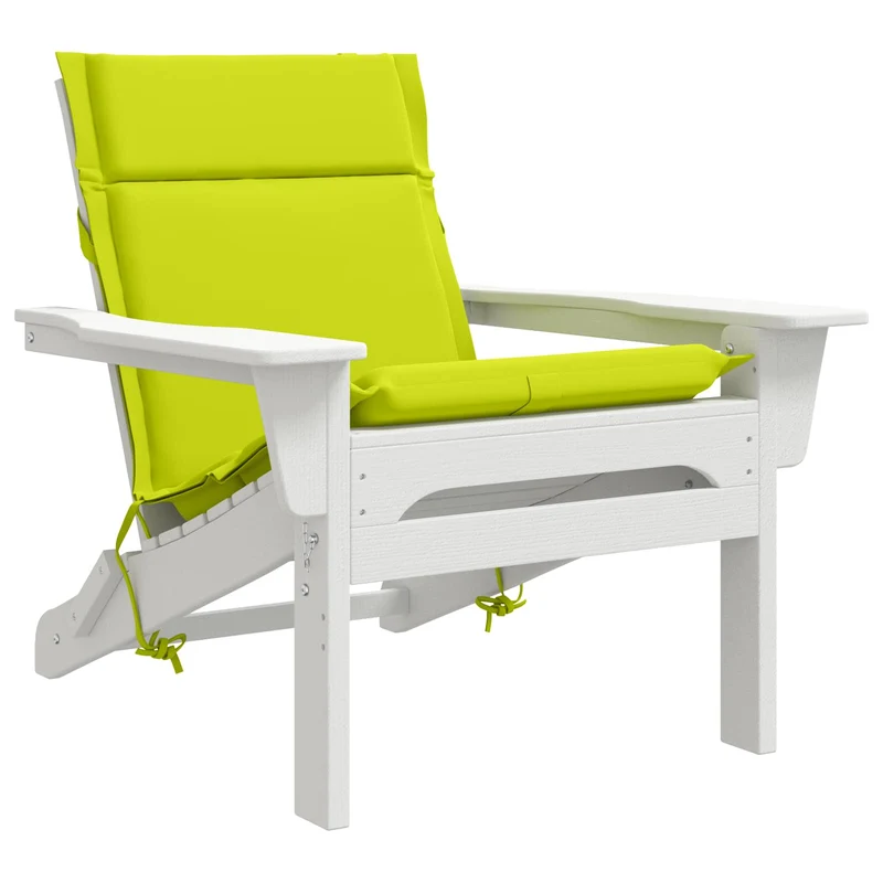 Low Back Chair Cushion GEMERT 6 pcs 100% Polyester Bright Green