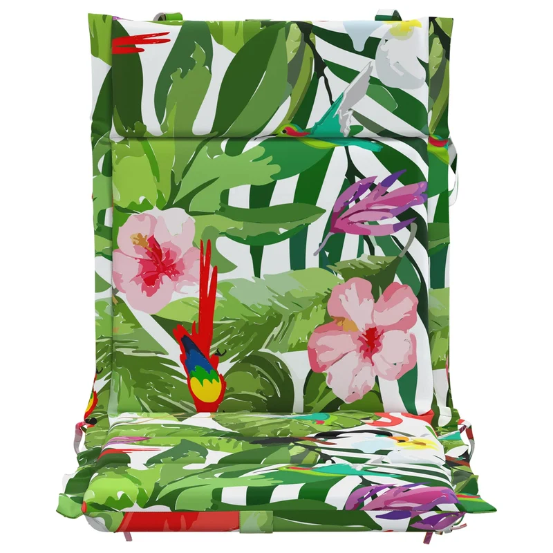 Low Back Chair Cushion GEMERT 6 pcs 100% Polyester Multicolour