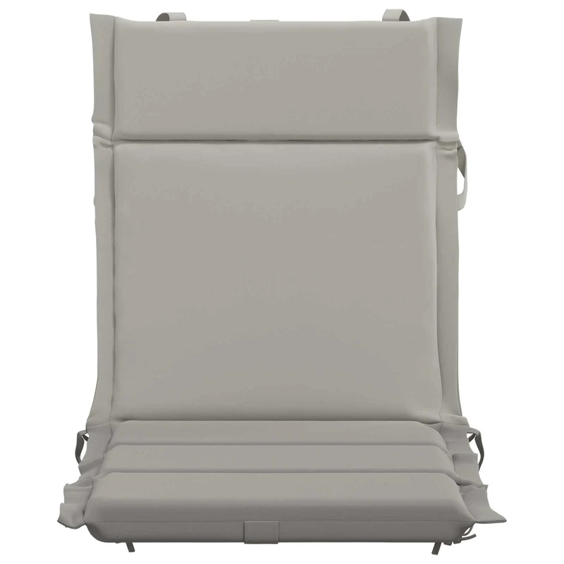 Low Back Chair Cushion GEMERT 6 pcs 100% Polyester Grey