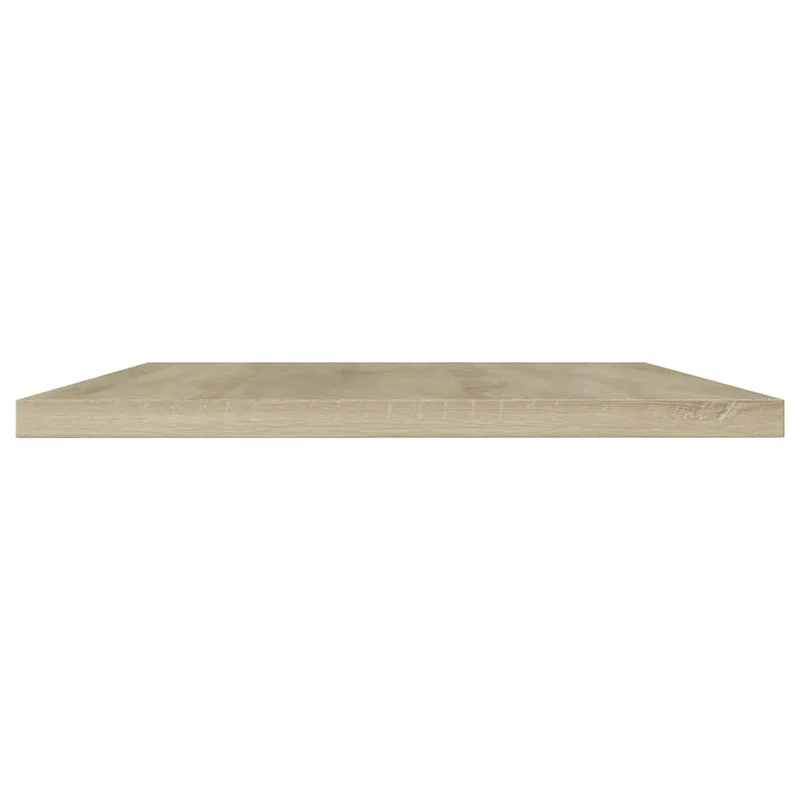 805384 vidaXL Bookshelf Boards 4 pcs Sonoma Oak 100x20x1,5 cm Engineered Wood