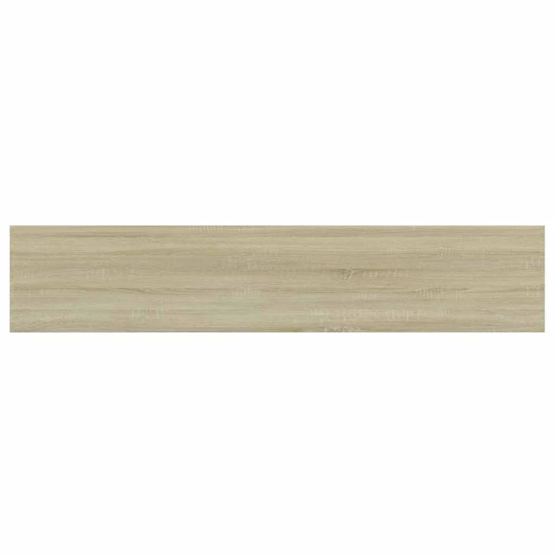 805384 vidaXL Bookshelf Boards 4 pcs Sonoma Oak 100x20x1,5 cm Engineered Wood