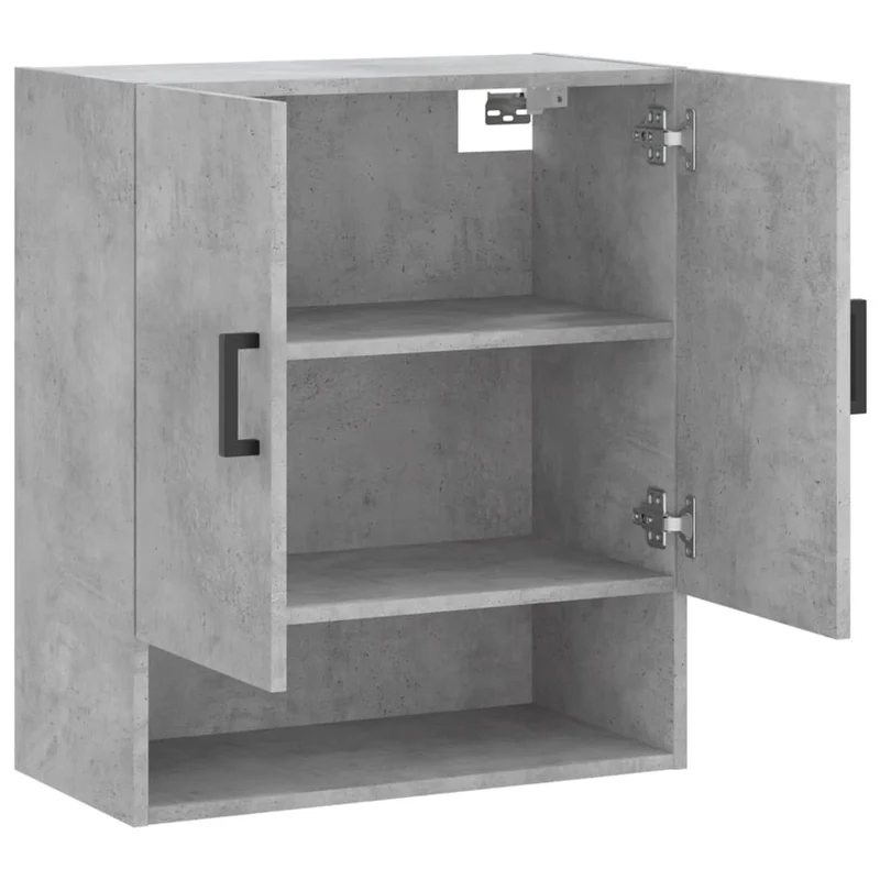 Wall Cabinet Concrete Grey 60x31x70 cm Engineered Wood