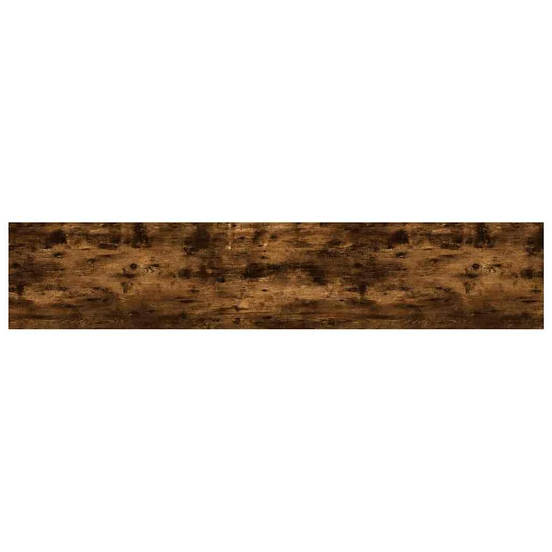 Wall Shelves 4 pcs Smoked Oak 100x20x1,5 cm Engineered Wood