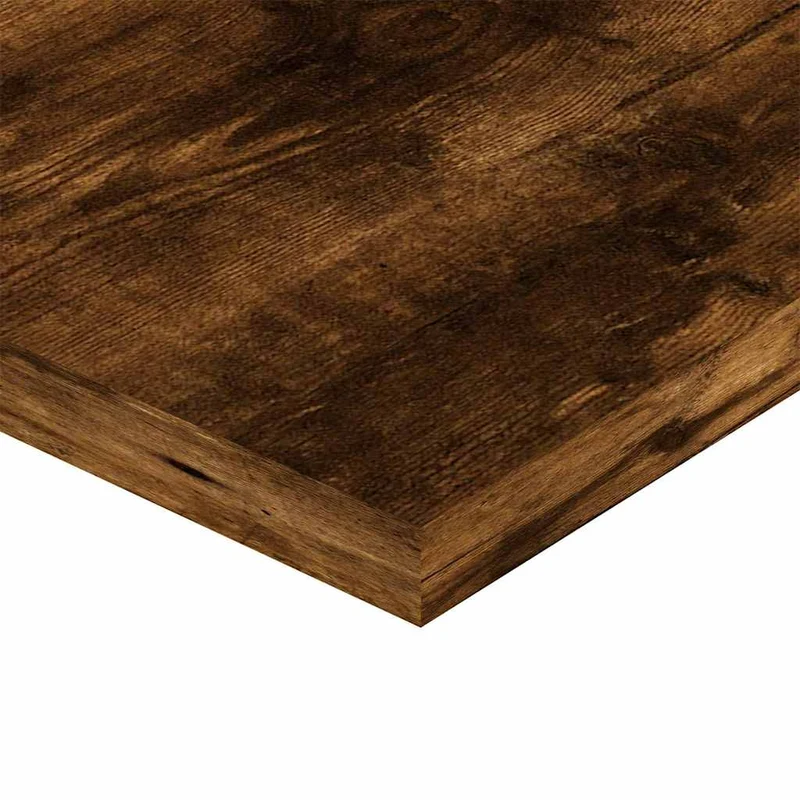 Wall Shelves 4 pcs Smoked Oak 100x20x1,5 cm Engineered Wood