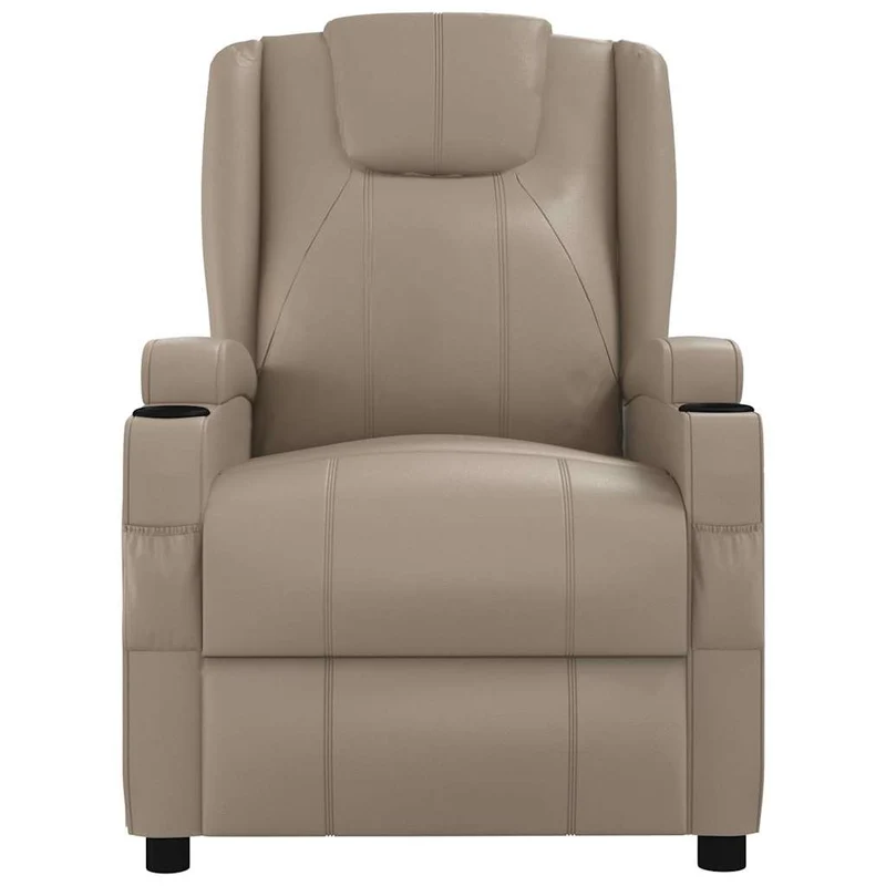 Massage Chair Cappuccino Faux Leather