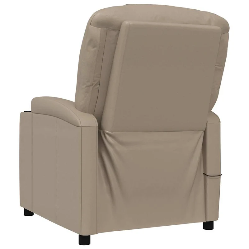 Massage Chair Cappuccino Faux Leather