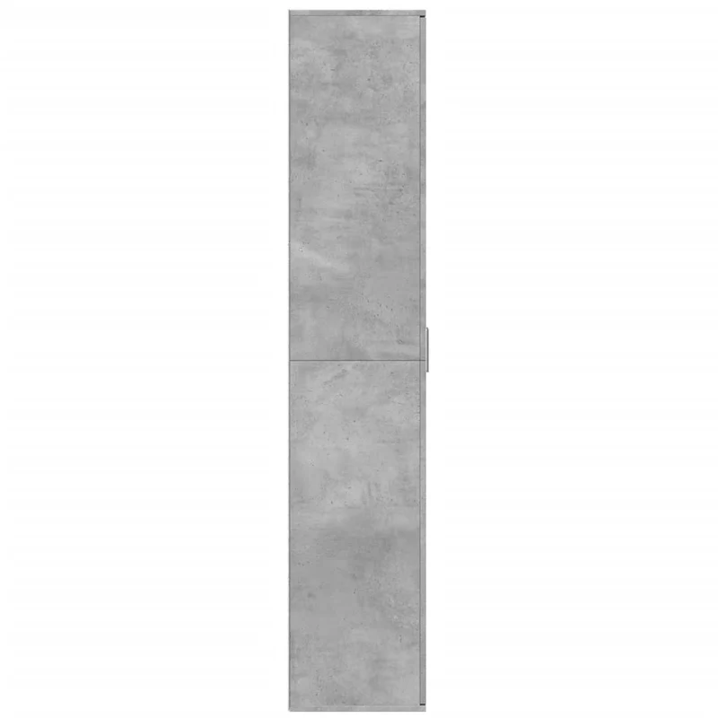Highboard Concrete Grey 80x35x180 cm Engineered Wood
