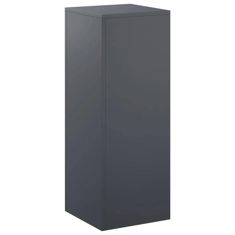 Plant Stand Anthracite 30 x 30 x 80 cm Stainless Steel