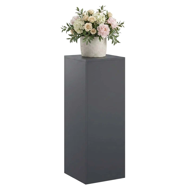 Plant Stand Anthracite 30 x 30 x 80 cm Stainless Steel