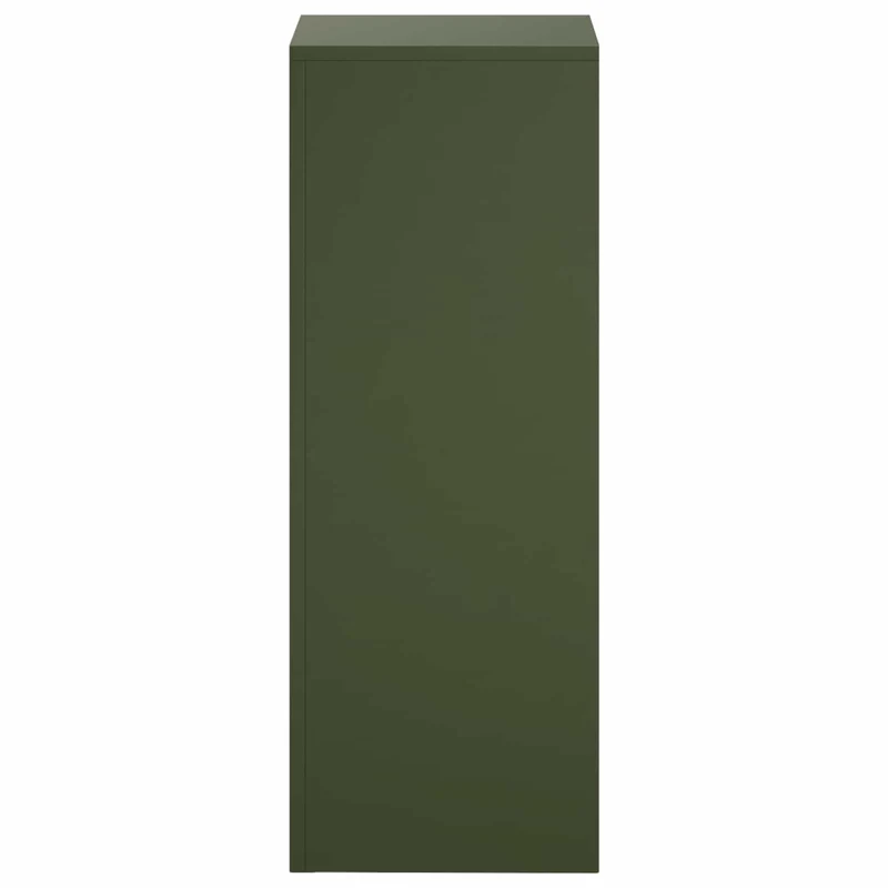 Plant Stand Olive Green 30 x 30 x 80 cm Weathering Steel