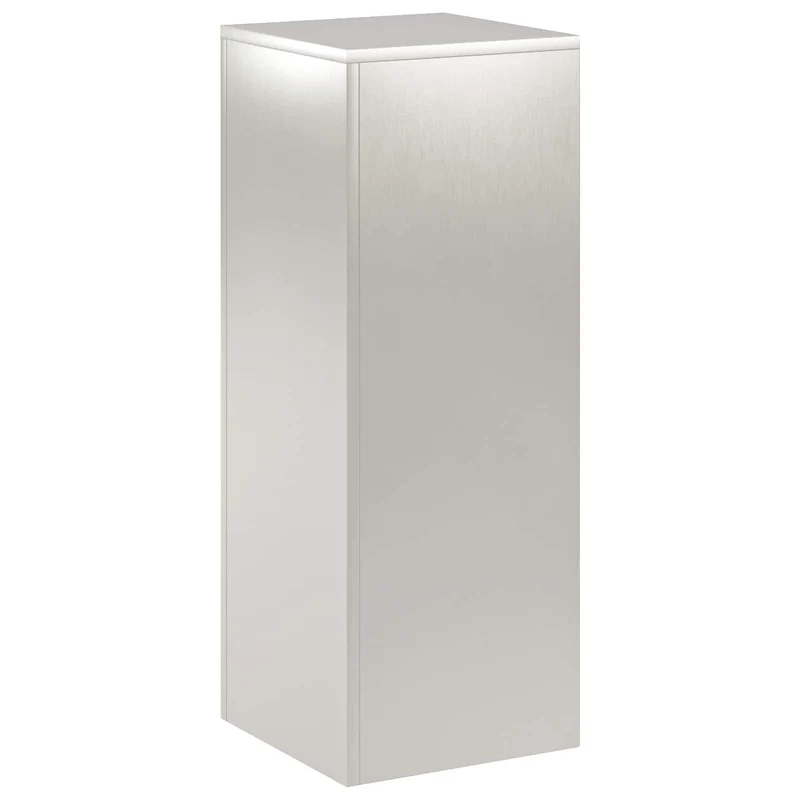 Plant Stand Silver 30 x 30 x 80 cm Steel