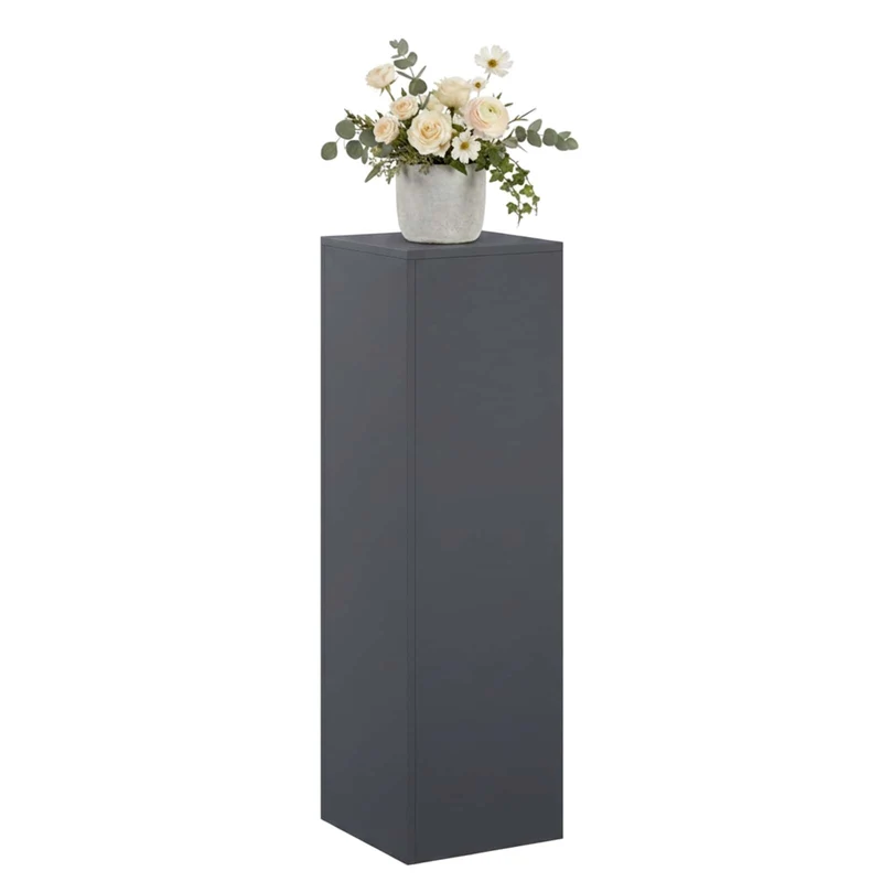 Plant Stand Anthracite 30 x 30 x 100 cm Stainless Steel