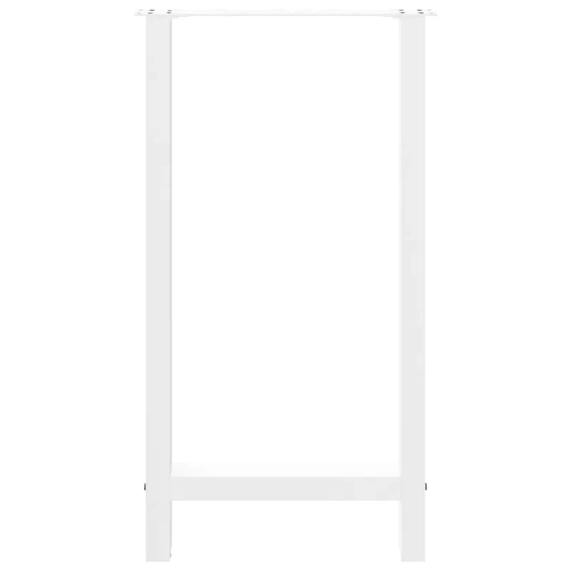 Bar Table Legs White 2 pcs 40x(90-91) cm Steel