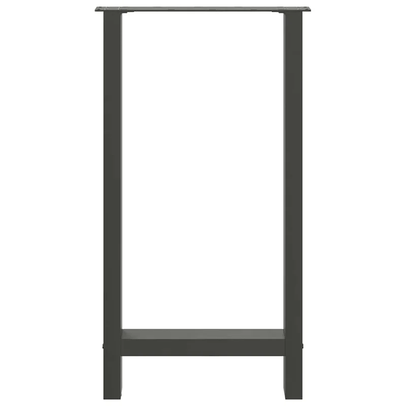 Bar Table Legs Anthracite 2 pcs 40x(90-91) cm Steel