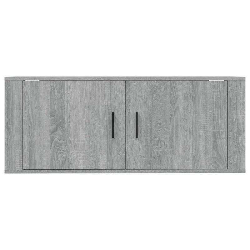 Wall Mounted TV Cabinet Grey Sonoma 100x34,5x40 cm