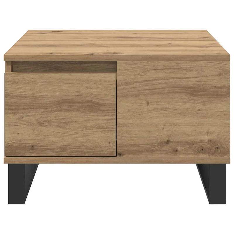 Coffee Table Artisan Oak 55 x 55 x 36.5 cm Engineered Wood