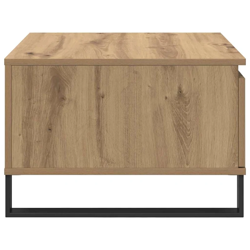 Coffee Table Artisan Oak 55 x 55 x 36.5 cm Engineered Wood