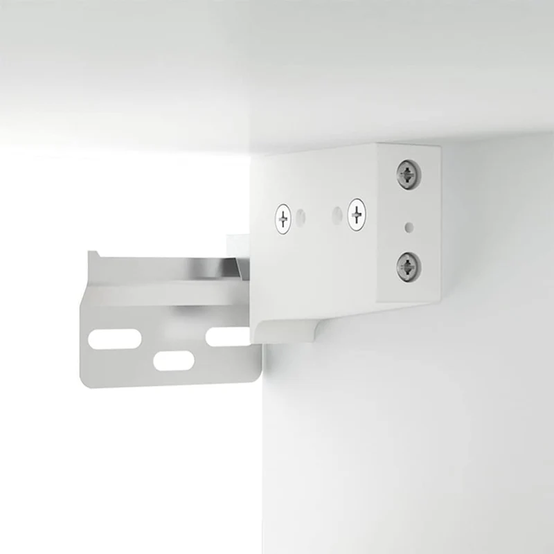 2 Piece Wall-mounted TV Cabinet Set White 100x34,5x40 cm