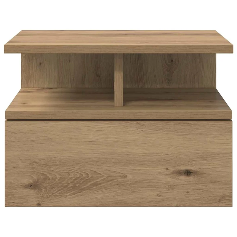 Floating Nightstand 2 pcs Artisan Oak 40 x 31 x 28 cm