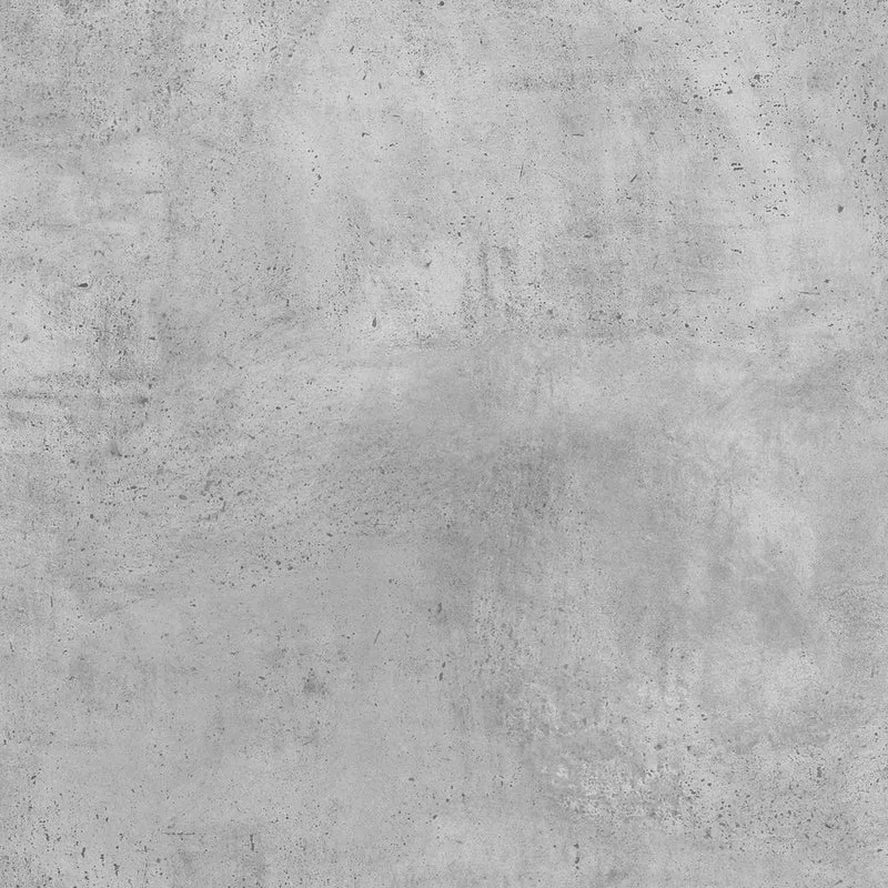 Table Top Ø 80 x 1.5 cm Round Engineered Wood Concrete Grey