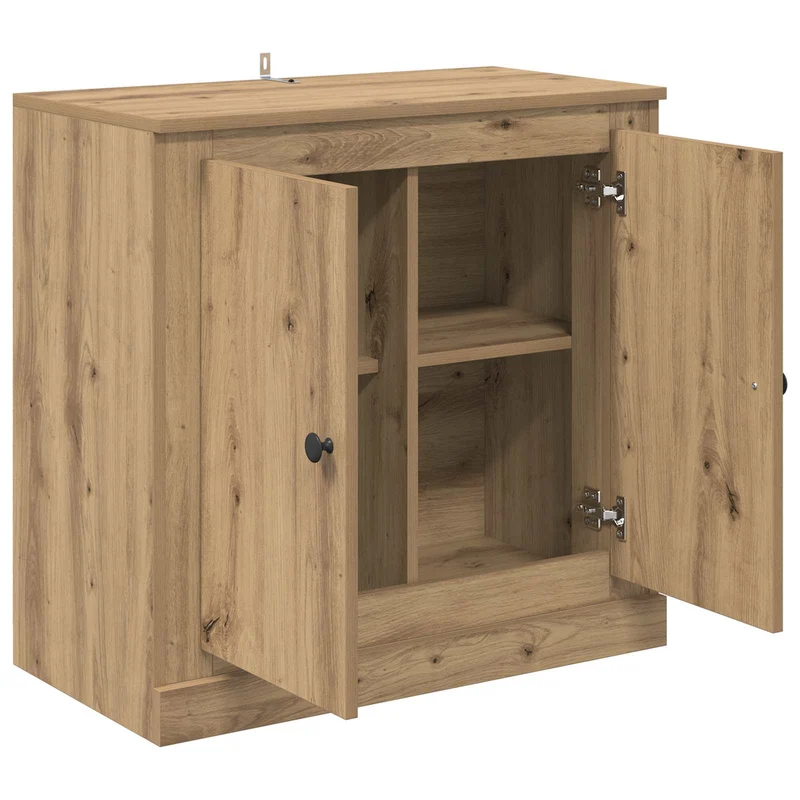 Sideboard 70 x 35.5 x 67.5 cm Artisan Oak Engineered Wood