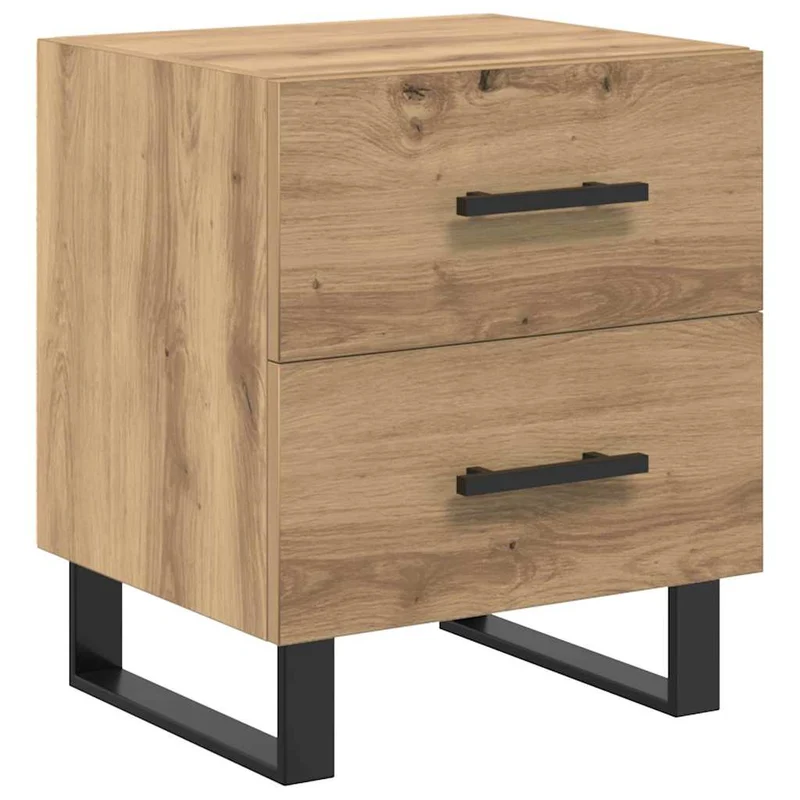 Bedside Cabinet Artisan Oak 40 x 35 x 47.5 cm Engineered Wood