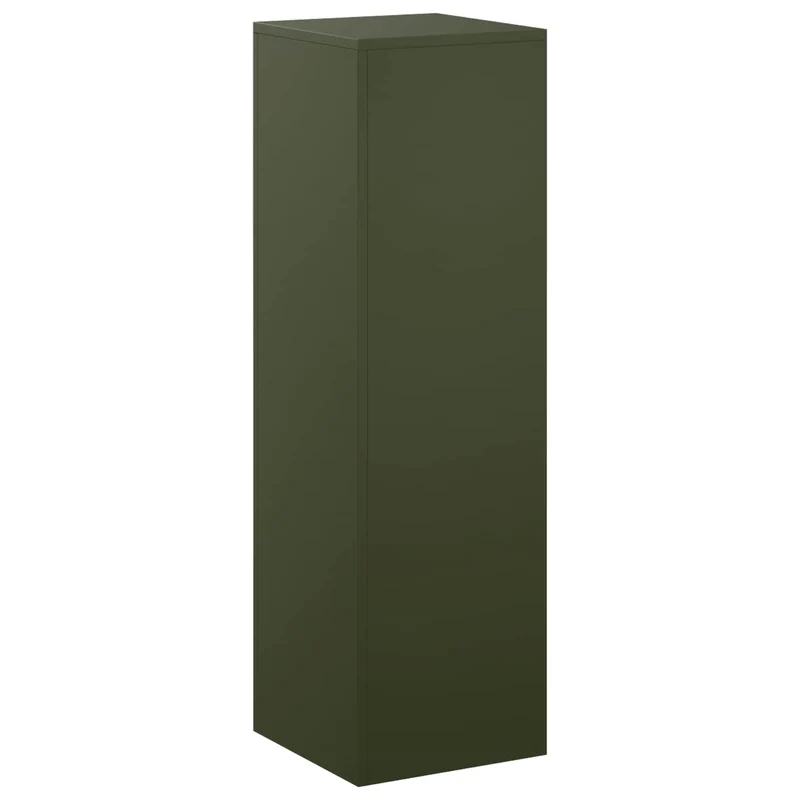 Plant Stand Olive Green 30 x 30 x 100 cm Weathering Steel