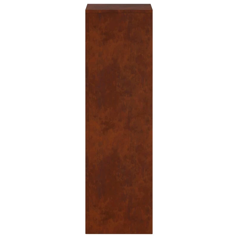 Plant Stand Rusty 30 x 30 x 100 cm Weathering Steel