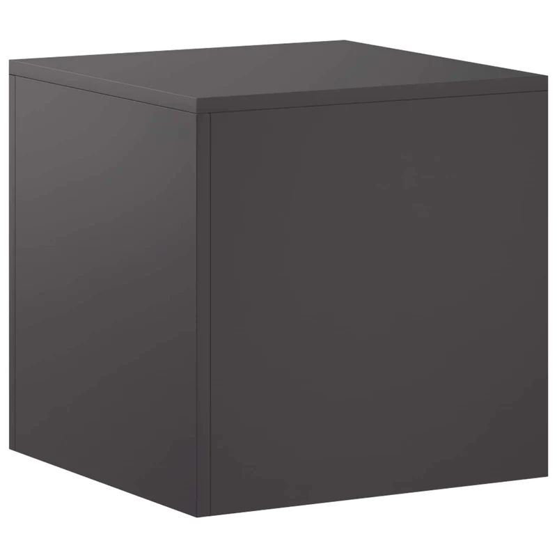Plant Stand Black 40 x 40 x 40 cm Steel