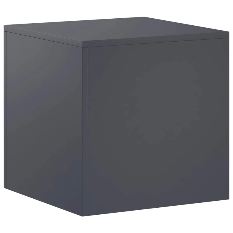 Plant Stand Anthracite 40 x 40 x 40 cm Stainless Steel