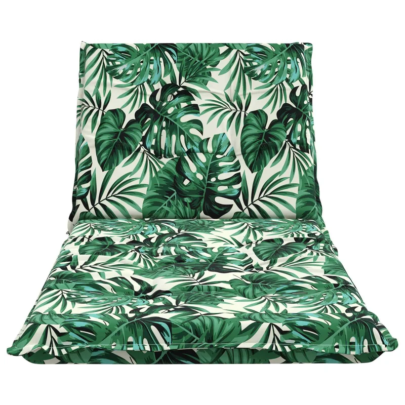Sunlounger Cushion GEMERT 100% Polyester Leaf Pattern