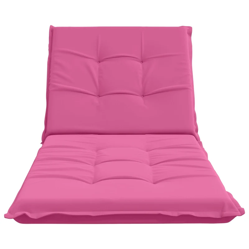 Sunlounger Cushion GEMERT 100% Polyester Pink 190 x 70 x 9 cm