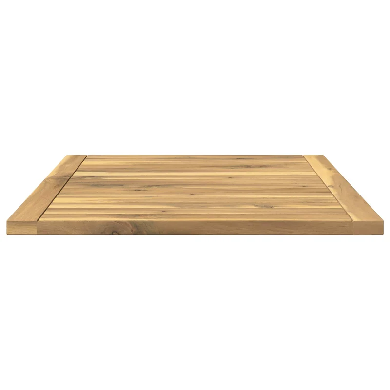 Table Top 60.5 x 49 x 2 cm Rectangular Solid Acacia Wood