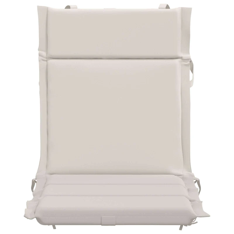 Low Back Chair Cushion GEMERT 6 pcs 100% Polyester White