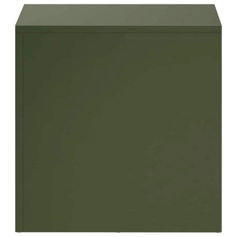 Plant Stand Olive Green 40 x 40 x 40 cm Weathering Steel
