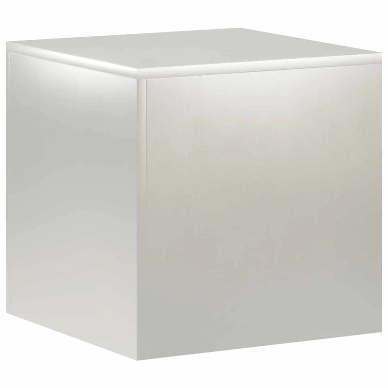 Plant Stand Silver 40 x 40 x 40 cm Steel
