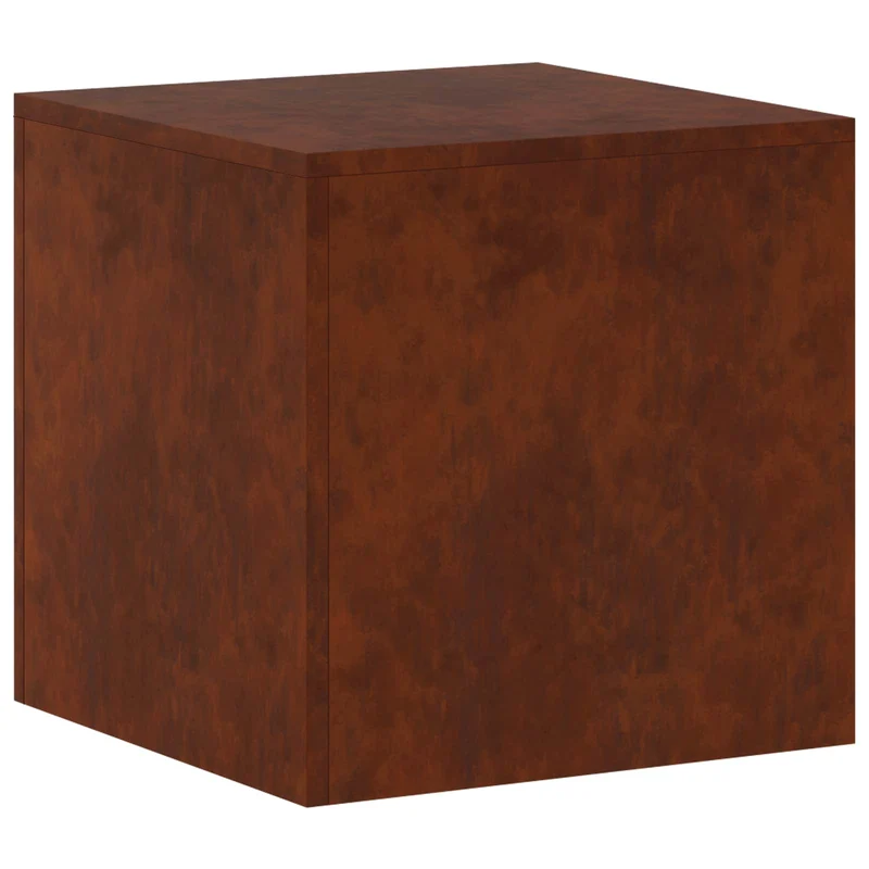 Plant Stand Rusty 40 x 40 x 40 cm Weathering Steel