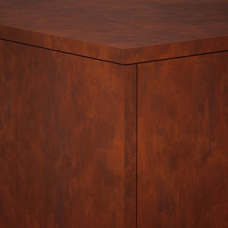 Plant Stand Rusty 40 x 40 x 40 cm Weathering Steel