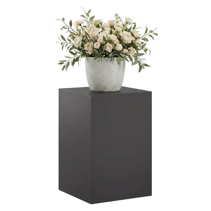 Plant Stand Black 40 x 40 x 60 cm Steel