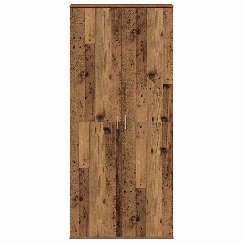 Highboard 80 x 35 x 180 cm Engineered Wood Old Wood