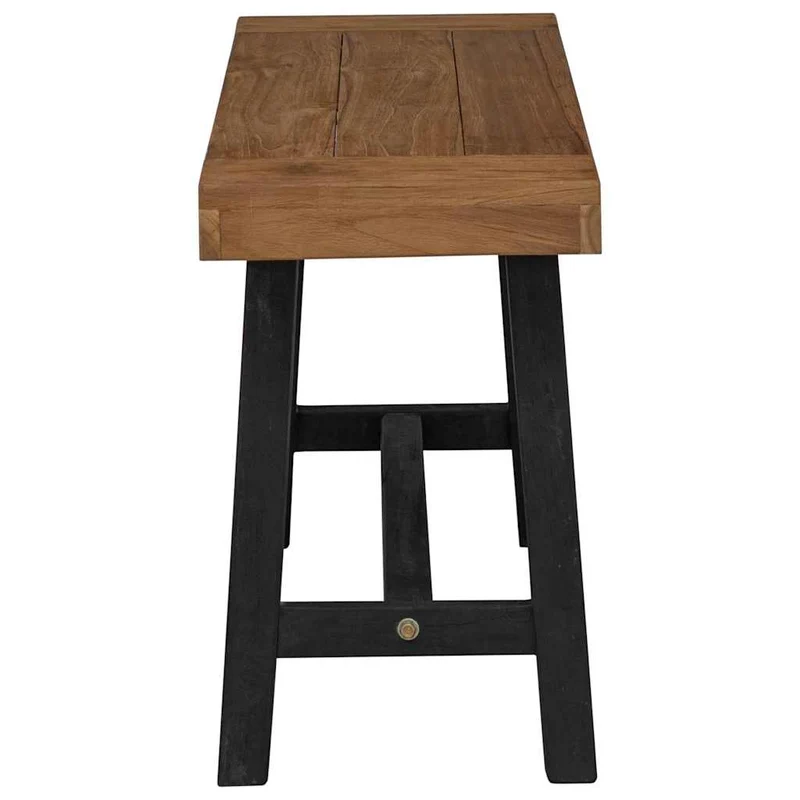 340742 vidaXL Bench 80 cm Solid Wood Teak