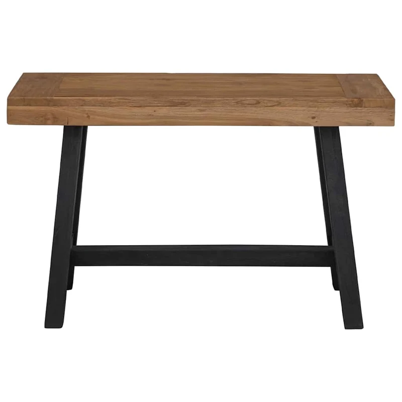 340743 vidaXL Bench 110 cm Solid Wood Teak