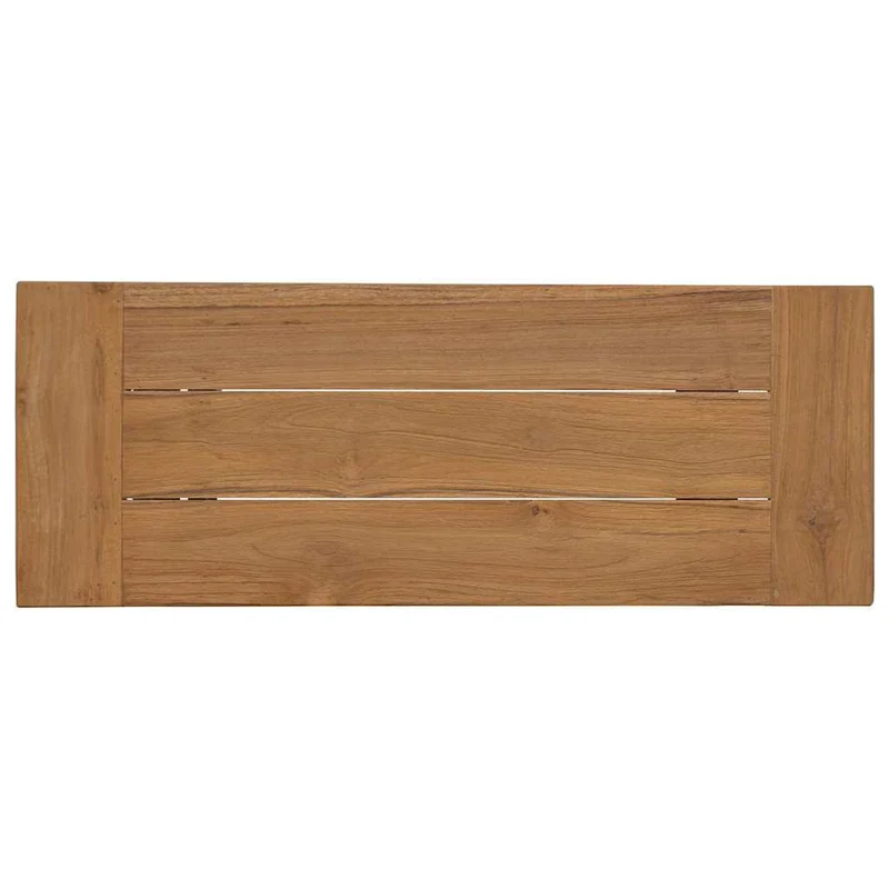 340743 vidaXL Bench 110 cm Solid Wood Teak
