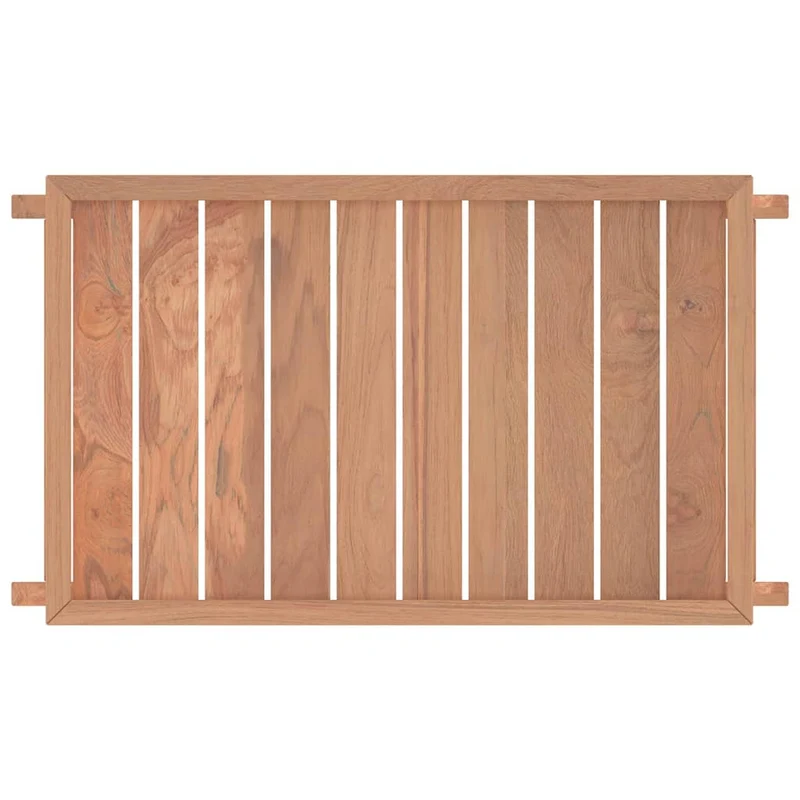 340762 vidaXL Folding Tray 55x35x25 cm Solid Wood Teak
