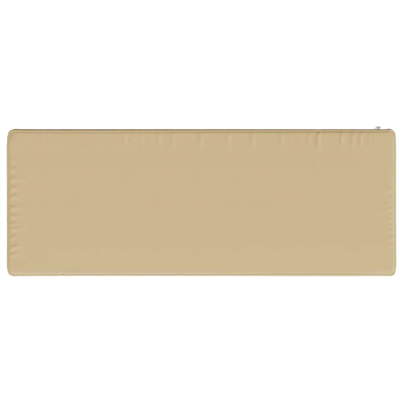 1-Piece Bench Cushion VUGHT 100% Polyester Beige 60 x 30 x 5 cm