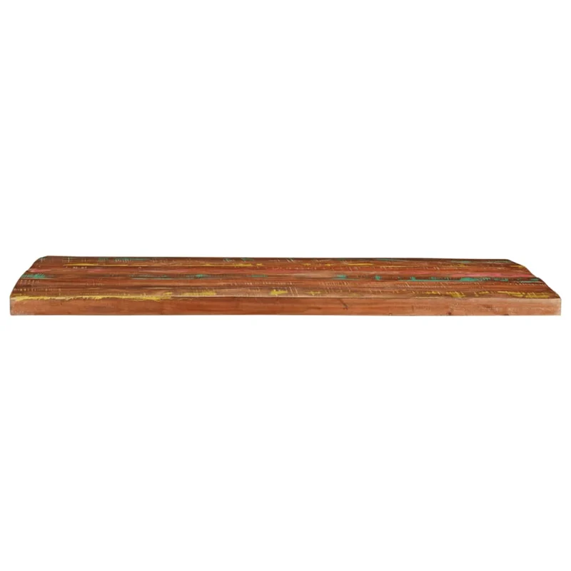 Table Top 100x80x3,8 cm Rectangular Solid Wood Reclaimed