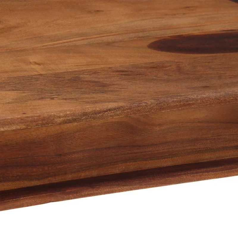 Dining Table 120x60x77 cm Solid Wood Acacia
